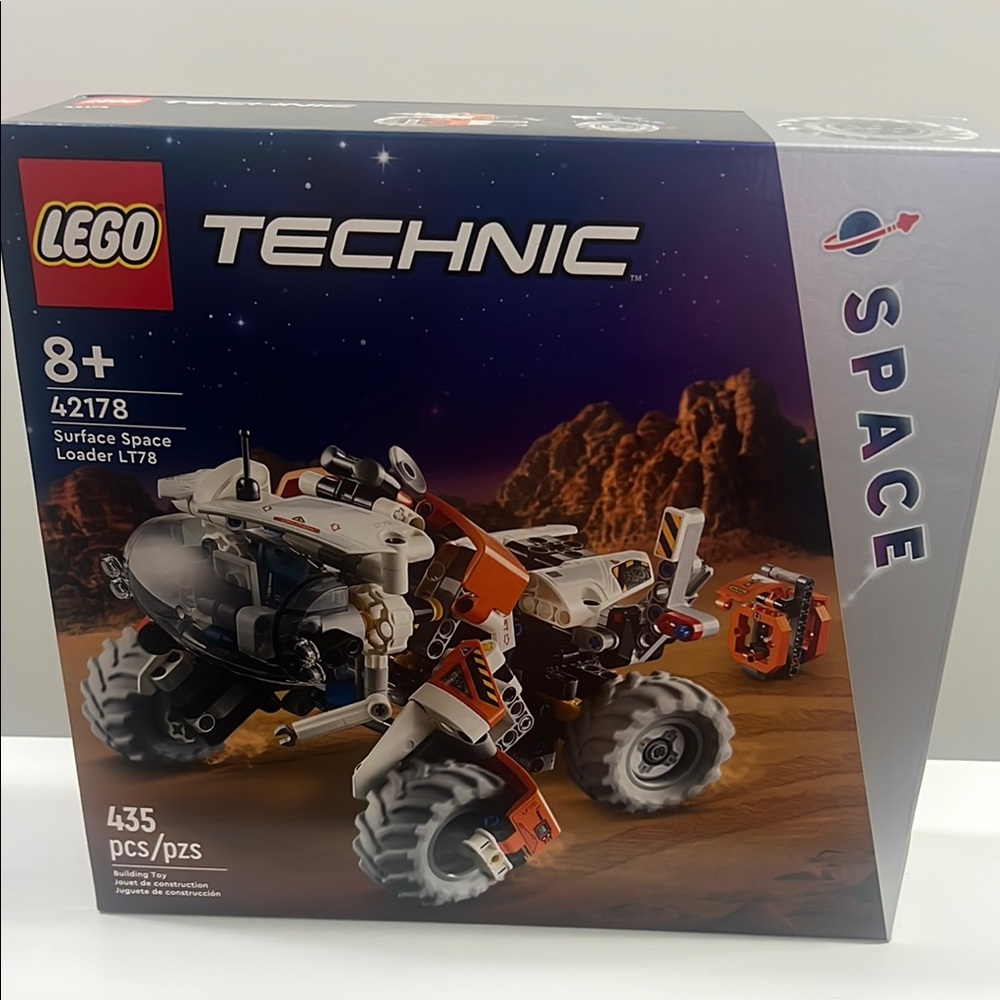 LEGO Technic Surface Space Loader - Orange and White